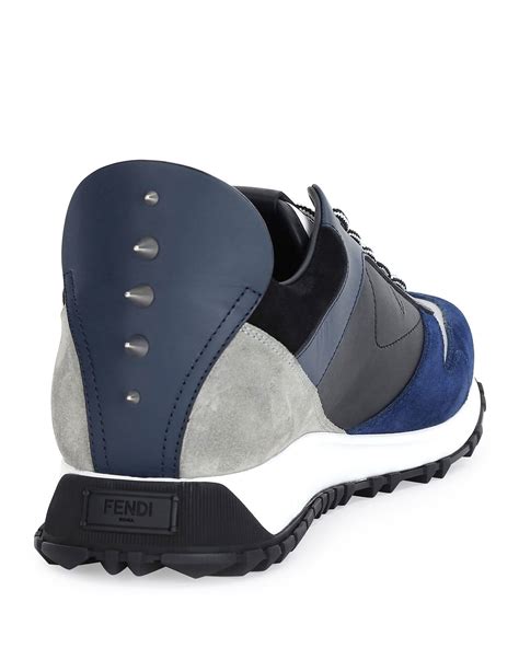 fendi sneakers men's|fendi monster block sneakers men.